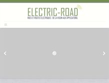 Tablet Screenshot of electric-road.com